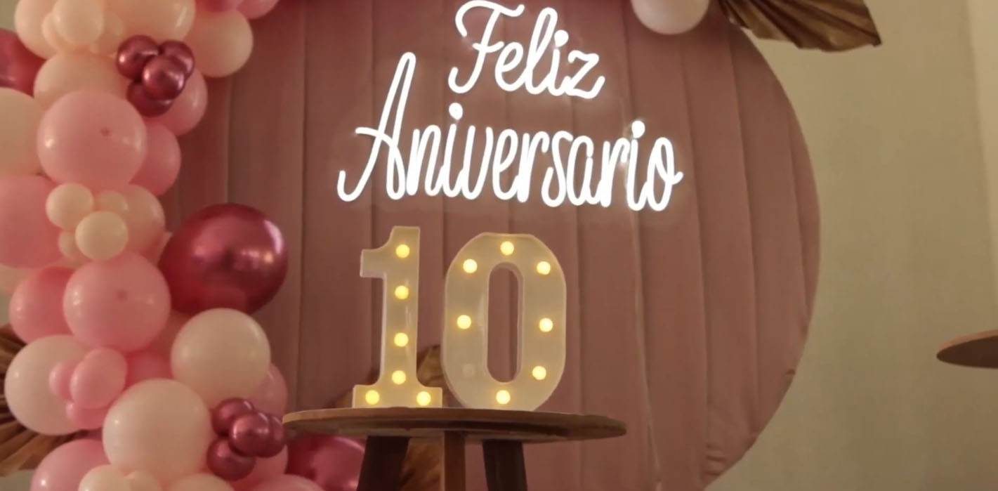 Luzco Bien Me Siento Motivada, Aniversario 10 años